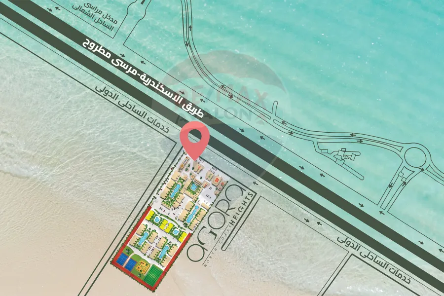 Ground chalet 85 m + garden 25 m - for sale Sidi Abdel Rahman (Agoura project - in front of Marassi)