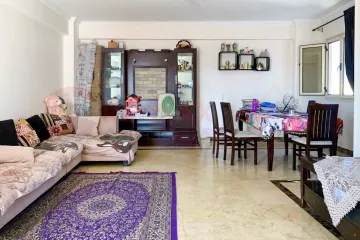 شقة للبيع 125 م سموحه (ش فوزي معاذ)