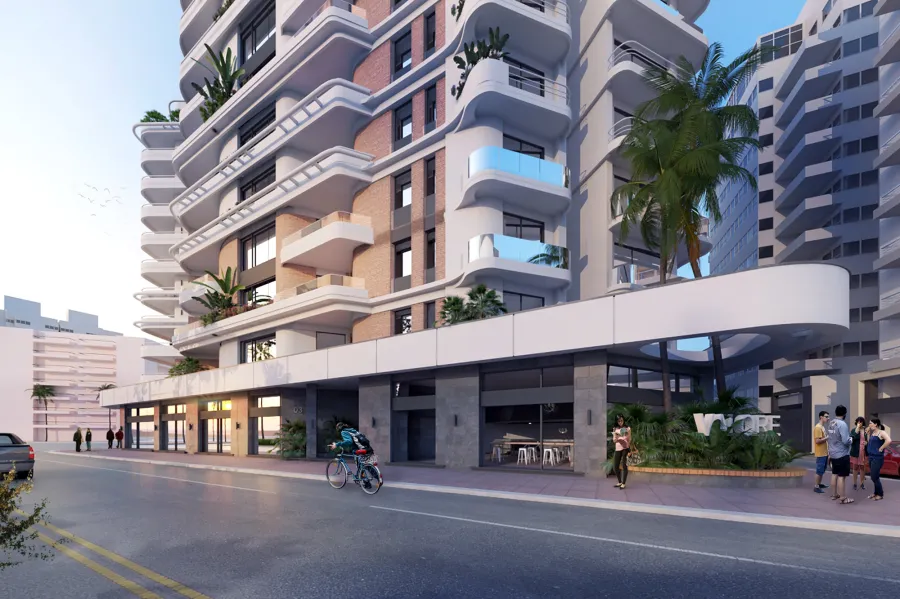 شقة للبيع 141 م المعمورة الشاطئ ( مشروع فالورى المعمورة )