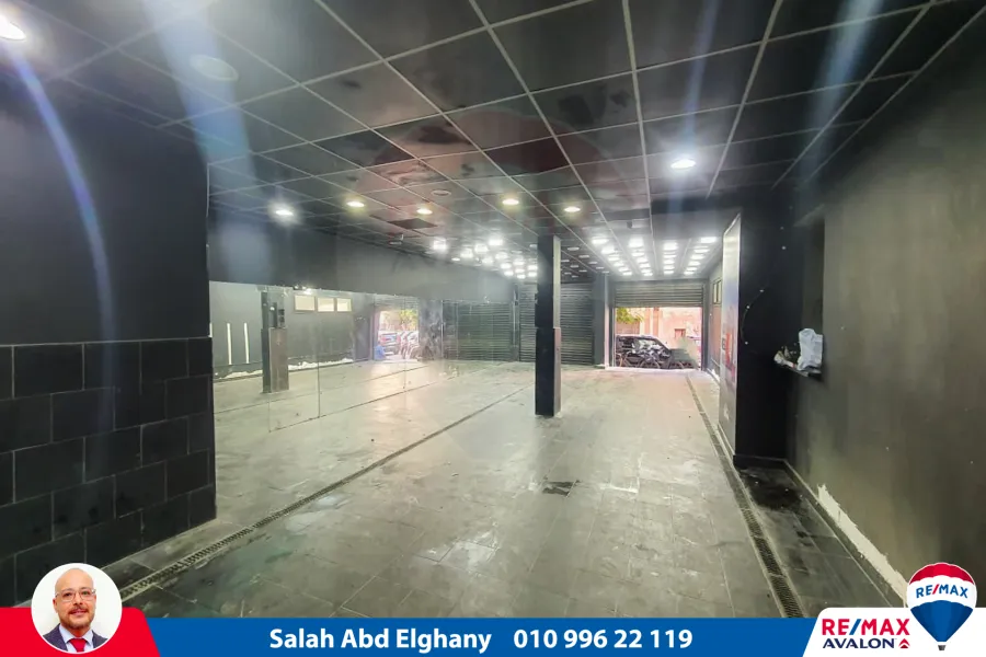 Shop for rent 170 m Smouha ( parallel to Fawzi Moaaz st. )
