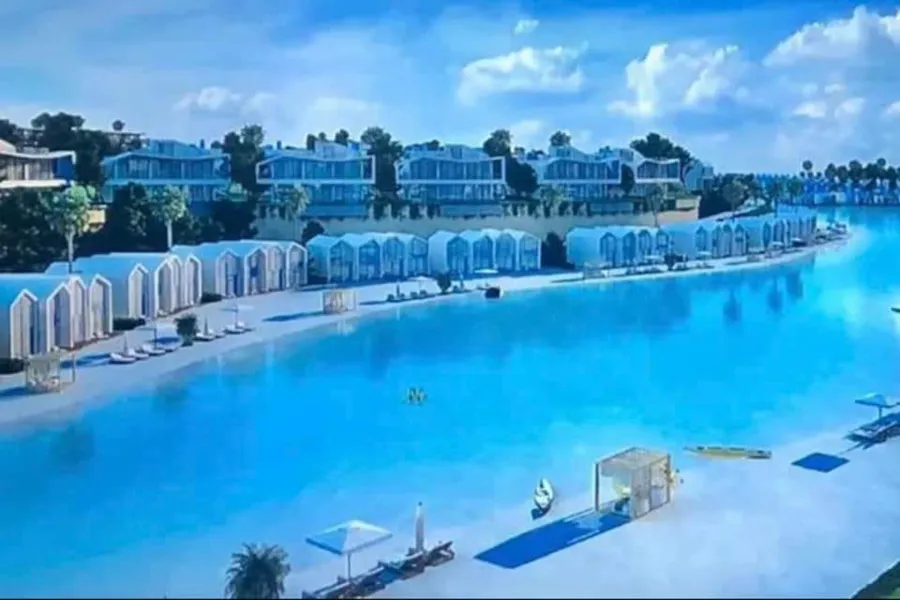 Chalet loft First row lagoon for sale (Fouka Bay - Ras Al-Hikma) 95 m