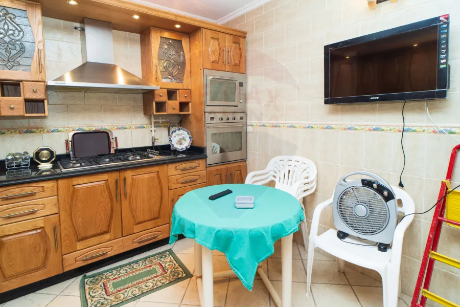 Furnished Apartment for Rent 216 m Smouha (Fawzi Moaaz St.- Next to Ali bin Abi Talib Mosque)