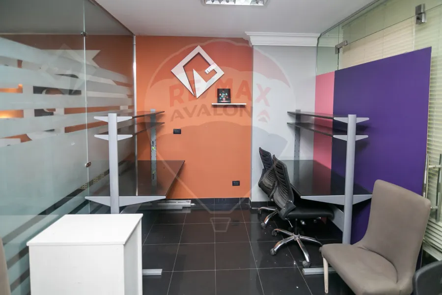 مقر اداري للايجار المفروش 170 م كفر عبده (عمارة الفرات)