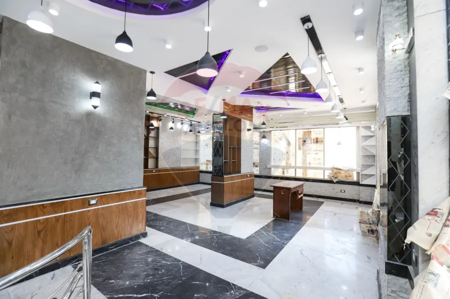 محل تجارى + ميزان للبيع 105 م بشاير الخير 3 ( الداون تاون )