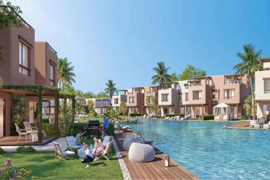 شاليه للبيع (هاسيندا وترز) 104 م