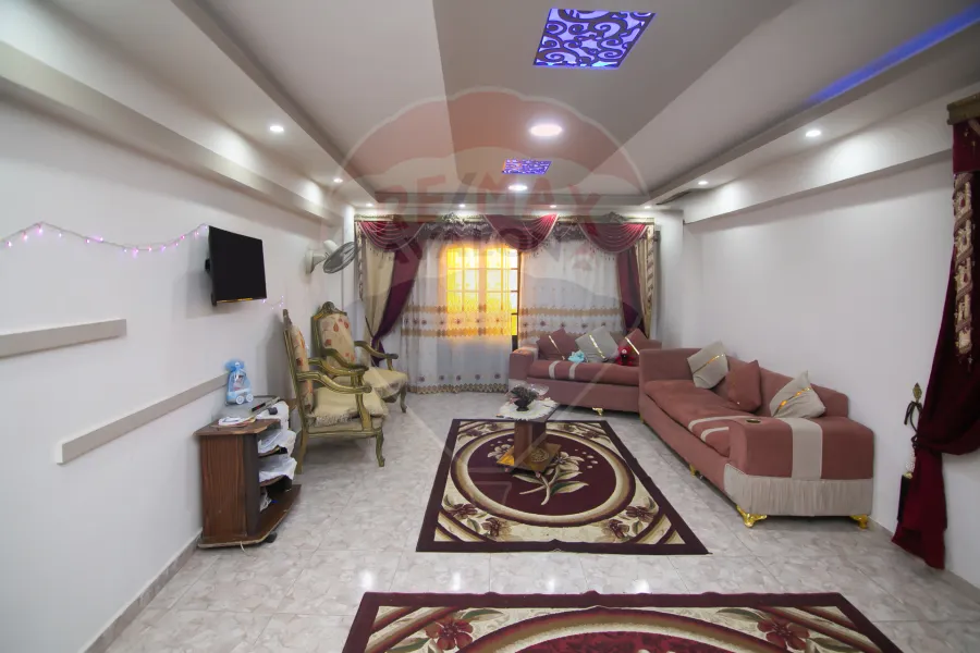 شقة للبيع 125 م محمور المحموديه (مدينة شباب الرمل)