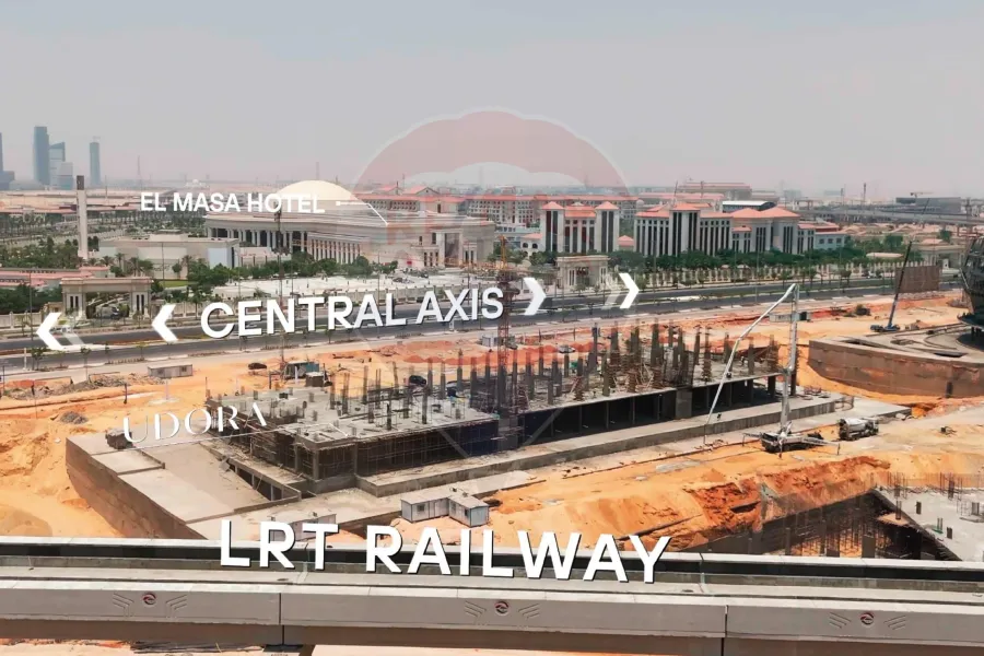 Shop for sale 198 m + 70 m outdoor area New Administrative Capital