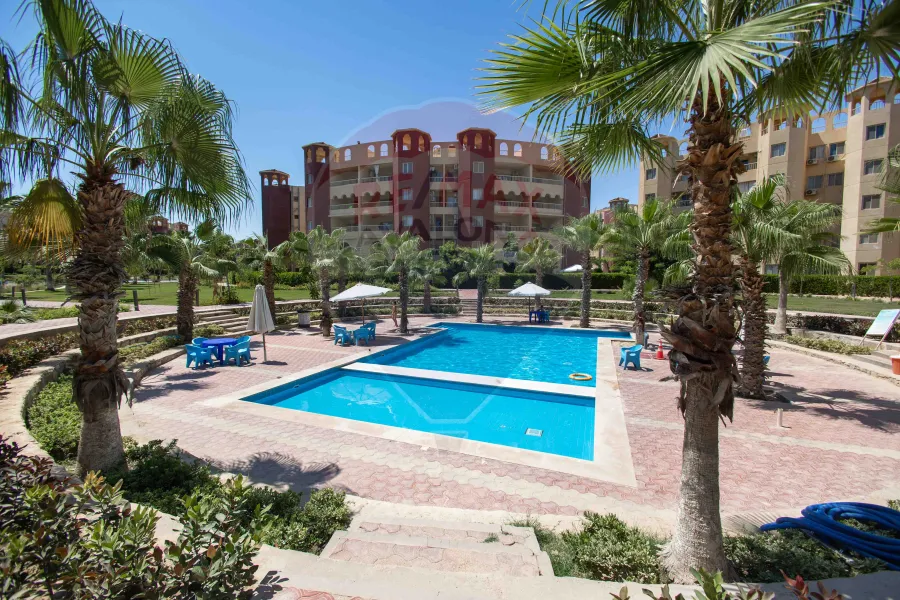 Furnished Ground chalet with Garden for sale (Vista Marina - El Alamein) 87 m 51 m garden - 3,000,000 EGP