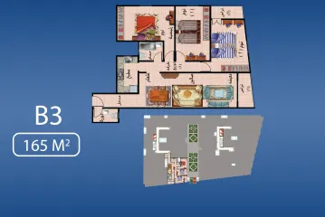 Apartment for sale 165m Wabor Elmayah-Tram Station-(Mirland Building)