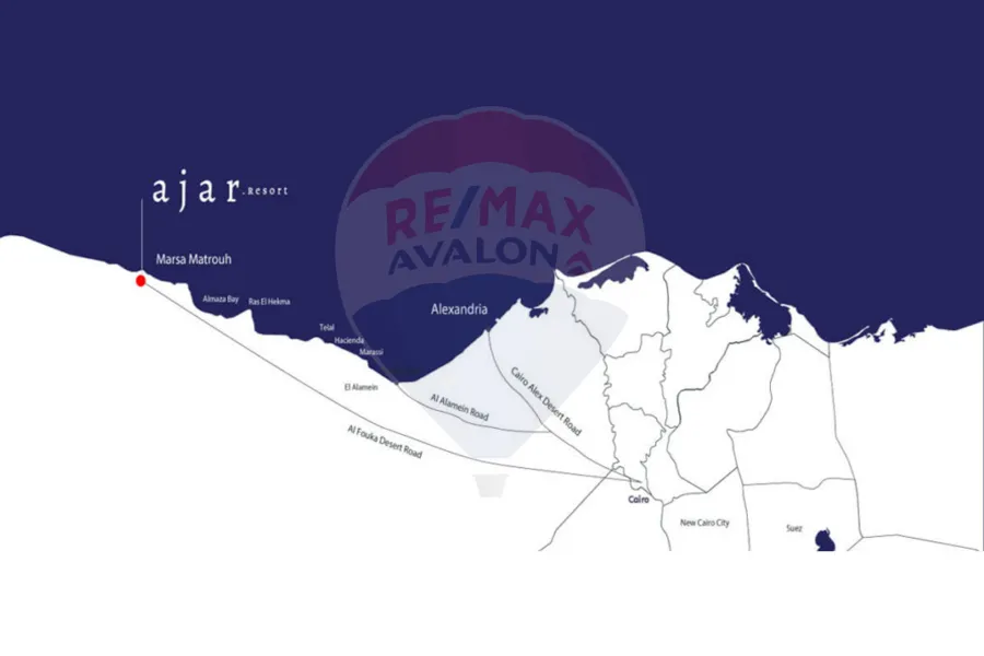 Studio for sale Marsa Matrouh (Ajar) 48 m