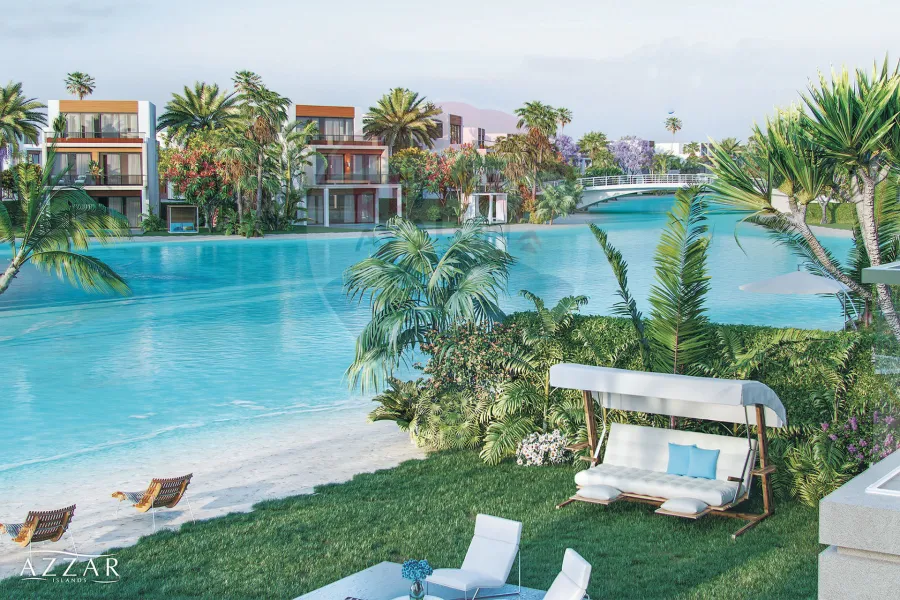 Middle townhouse villa for sale (Azar Island - Ras El Hekma) 105 m