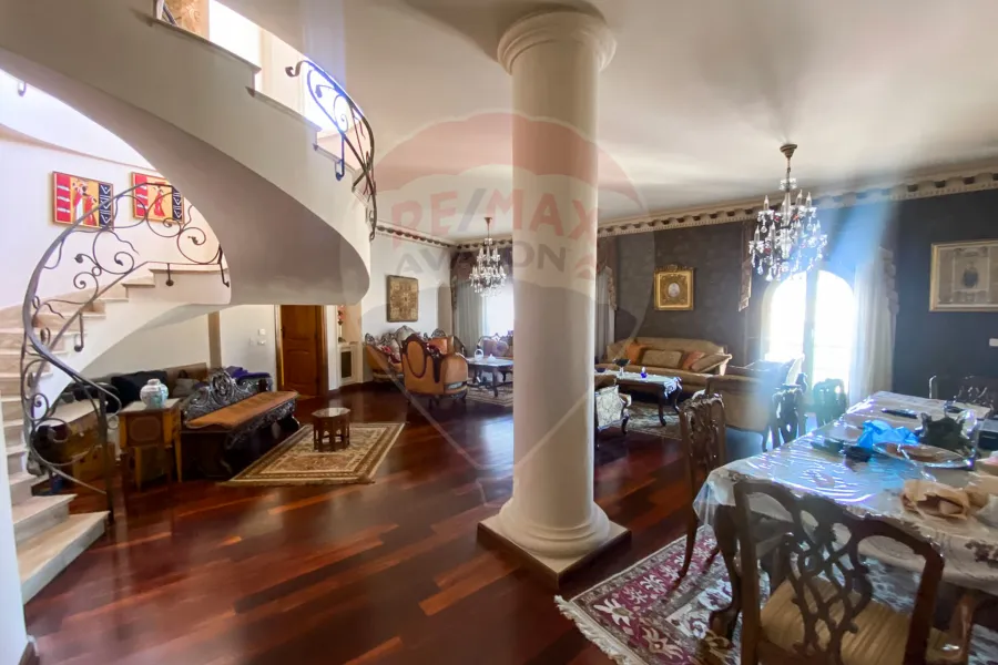 Furnished duplex apartment for rent 400 m Smouha (Al Mahmoudia)