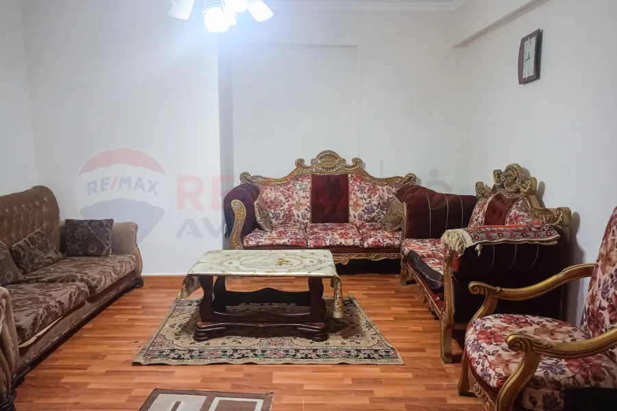 Furnished apartment for rent 80 m Ibrahimia (Abdel salam Ragab St.)