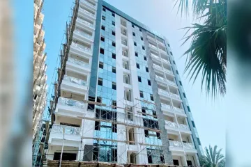 شقة للإيجار 206 م سموحة( كومباوند جراند فيو)