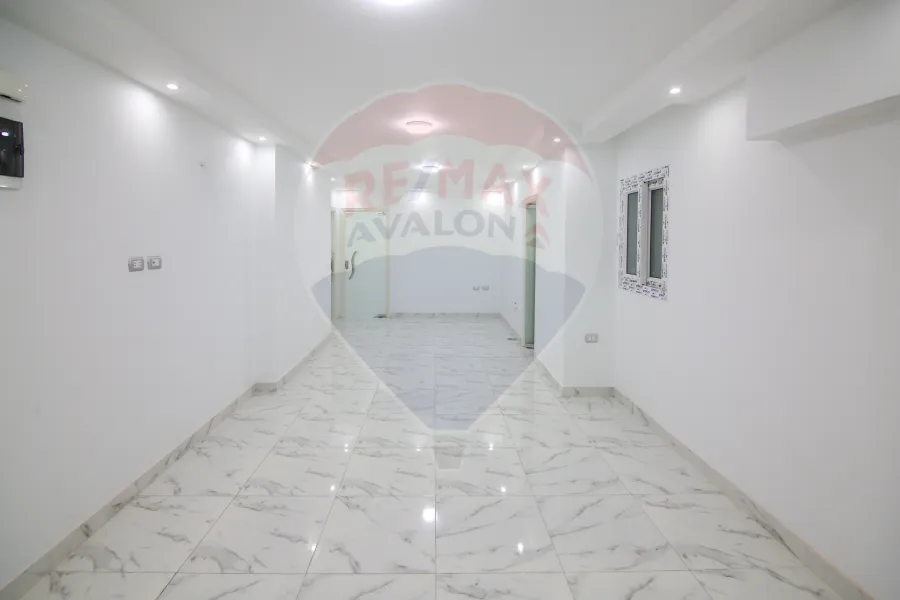 شقة اداري للإيجار 100 م سموحة  مصطفي كامل (عمارة براند)