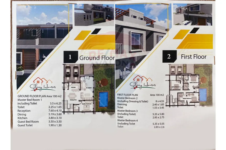 Twin House for sale 250 King Marriott (next to carfour el Orouba , airport St)