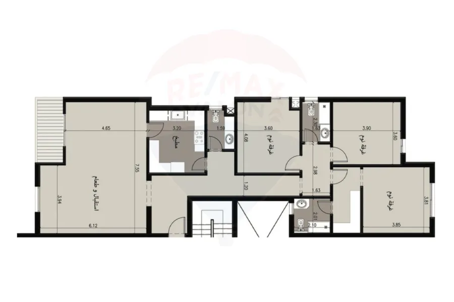 Apartment For Sale 202 m Swary compound (Next to carfour city center)