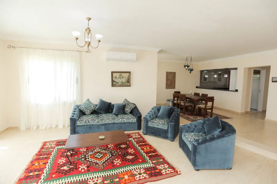 Luxury Furnished Villa for Rent 600m King Marriot -Compund Alex West