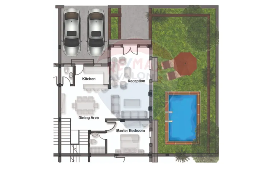 Twin House for sale 250 King Marriott (next to carfour el Orouba , airport St)