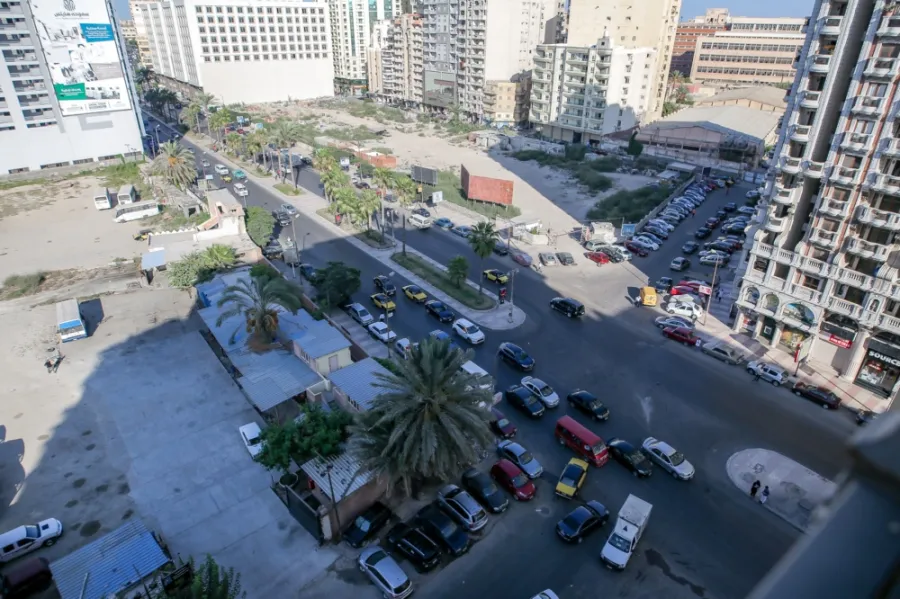 شقة للبيع 225م سموحة - عمارة اللوتس (ش فوزى معاذ الرئيسى)