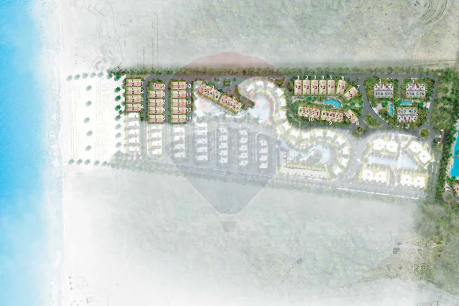 Townhouse villa for sale on the North Coast (Shamasi - Sidi Abdel Rahman) 170 m