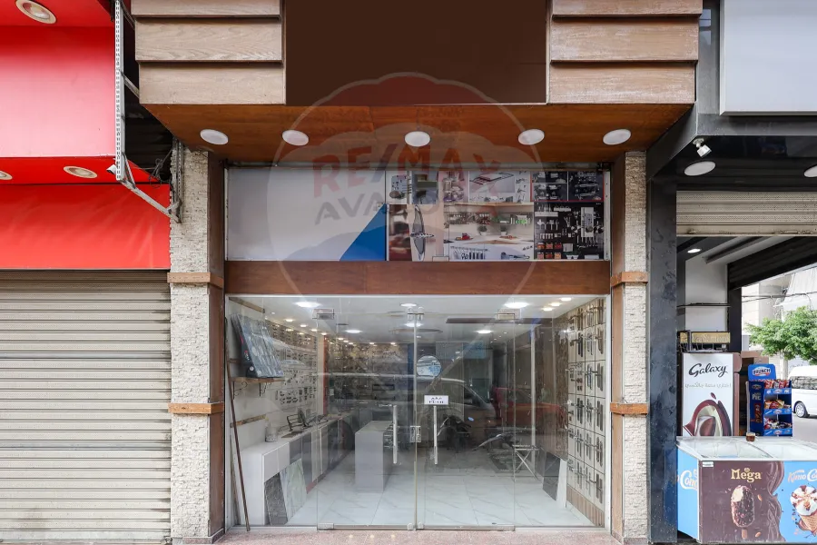 Shop + sandbox for sale, 32 m, Al-Syouf (alternate road)