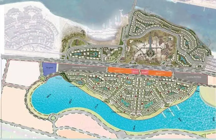 شالية للبيع أرضى بجاردن (مارينا 8 ) 148م+ 98م جاردن