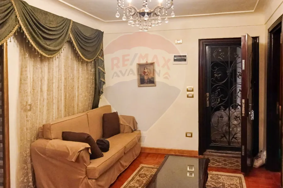 شقة للايجار المفروش 110 م سابا باشا (بجوار مستشفي الكتاركت)