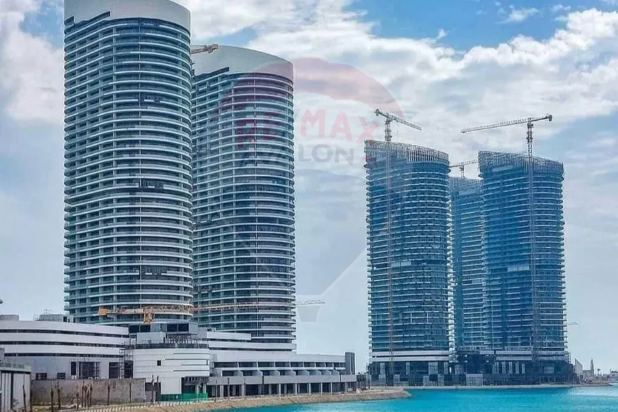 Studio for sale in Alamein (The Gate) 54 m - 5,353,000 EGP (down payment + over)