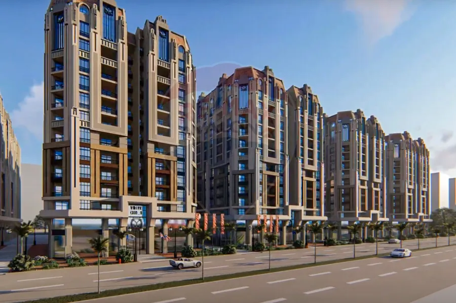 شقة للبيع 164 م سموحة (كمباوند سموحة فالوري - واجهة مباشرة شارع النقل والهندسة)