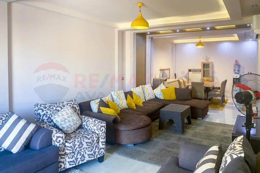 Furnished apartment for rent 160 m Al-Asafra (Al-Armen St - 45 Bahri)