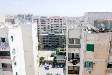 شقة للبيع 176م سموحة (المربع الذهبي - عمارة سوميد) -