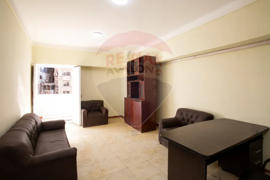 Administrative apartment for rent 300 m Roushdy (Abu Qir St.)