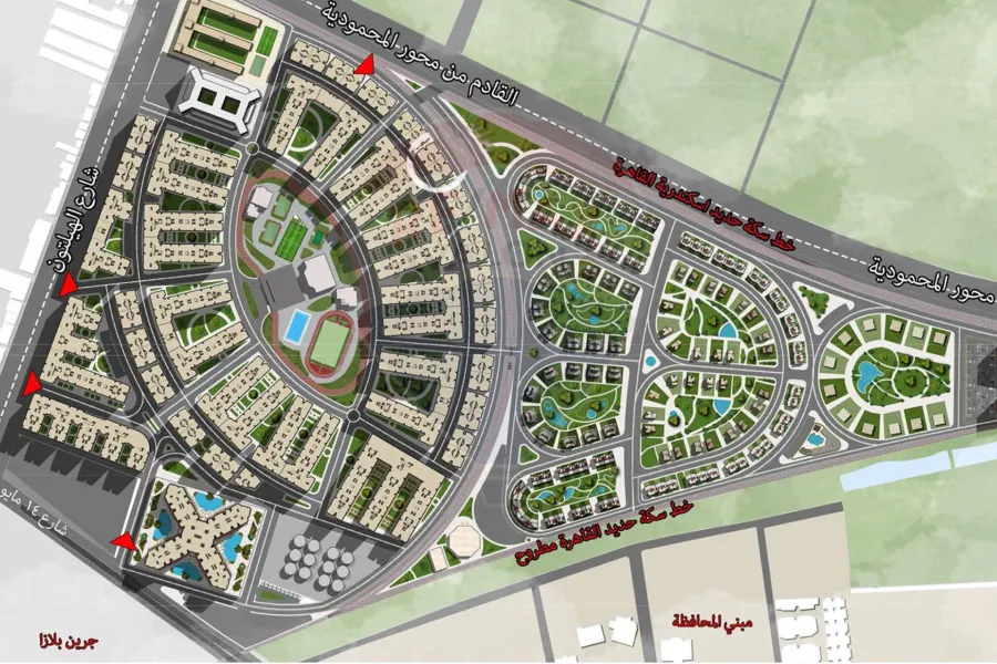 Apartment for sale 165 m Smouha (Murouj Compound)