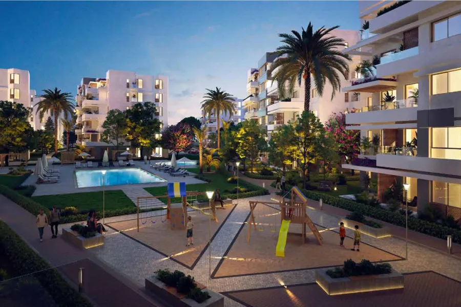 شالية للبيع (بالم هيلز - العلمين ) 108 م