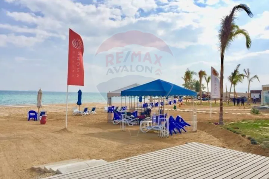 Ground chalet + Garden for sale Ain Sokhna (Aroma Residence)