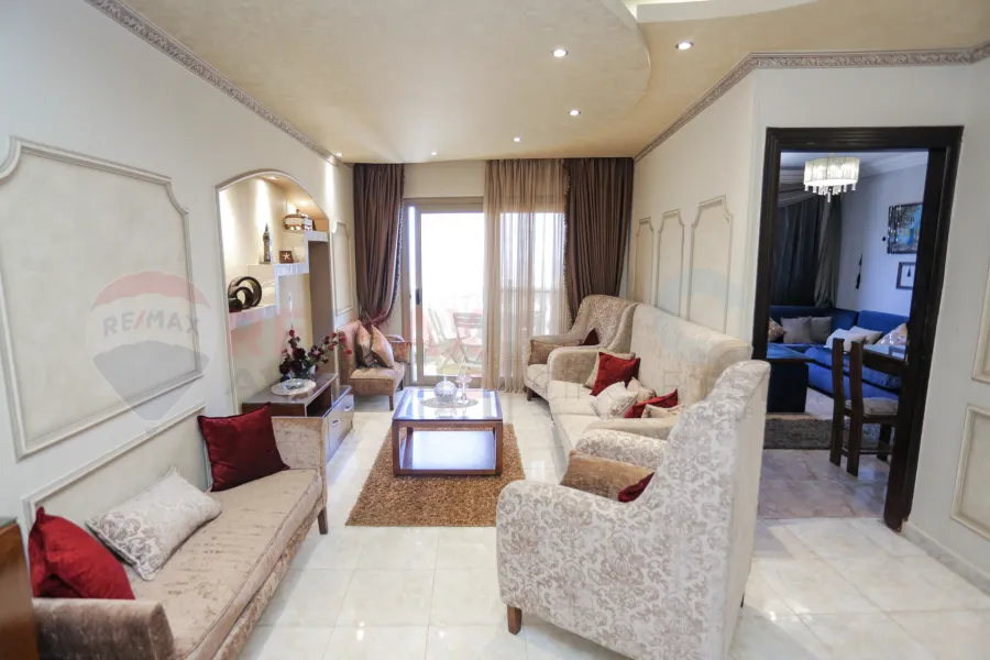 Furnished apartment for rent 130 m Raml station (Fouad st.)