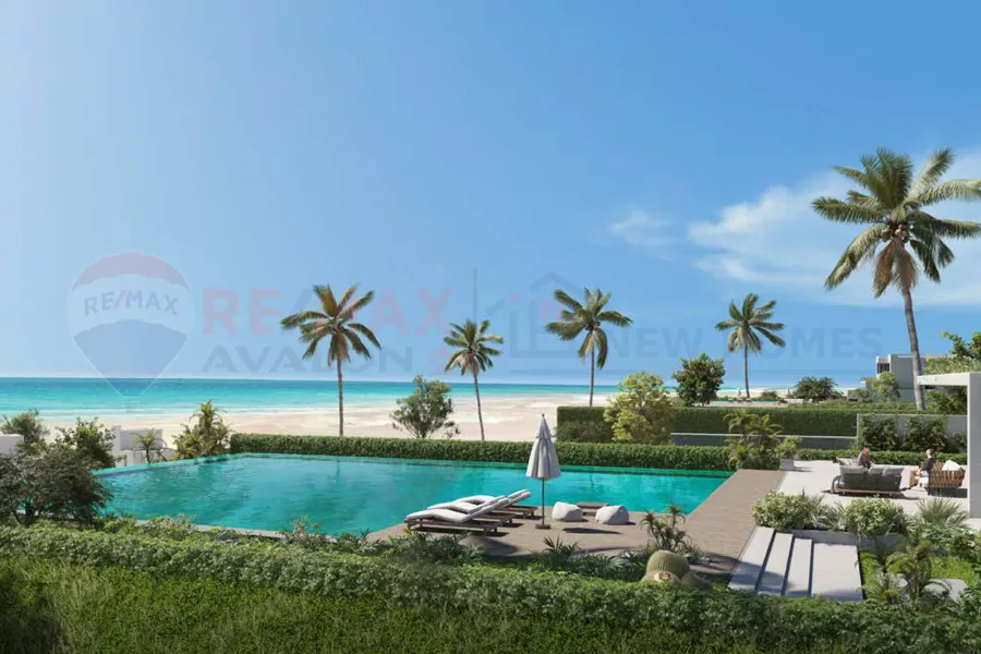 شاليه ارضي بجاردن للبيع ماونتن فيو ( سيدي عبد الرحمن ) 64 م