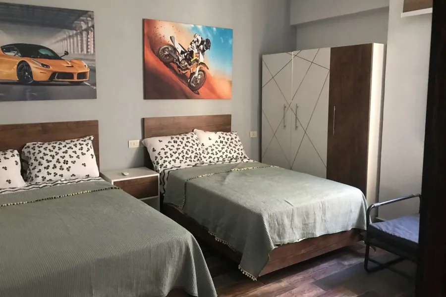 شالية ارضي بحديقة 100 م للبيع (ماونت فيو - Greek island)