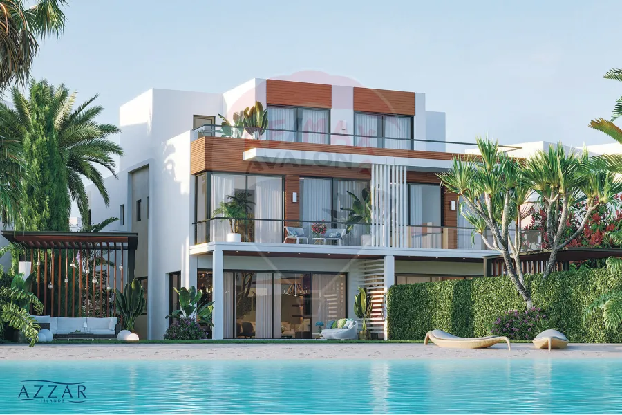 Middle townhouse villa for sale (Azar Island - Ras El Hekma) 105 m