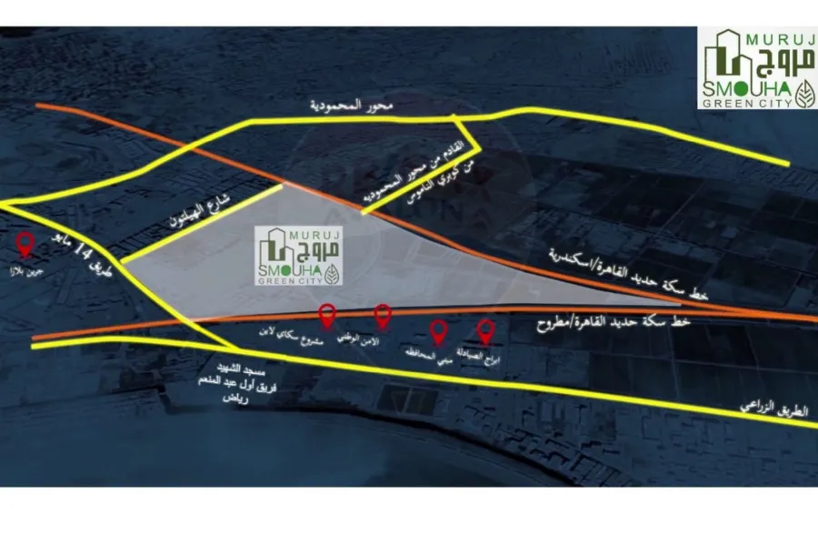 Apartment for sale 165 m Smouha (Murouj Compound)