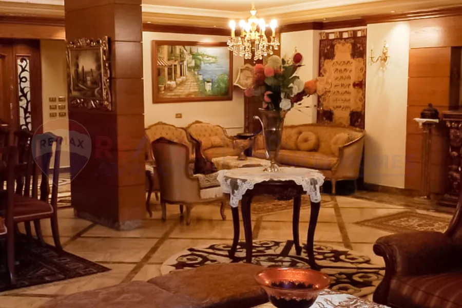 شقة مفروشة للايجار 345 م الابراهيمية (علي الترام مباشرة)