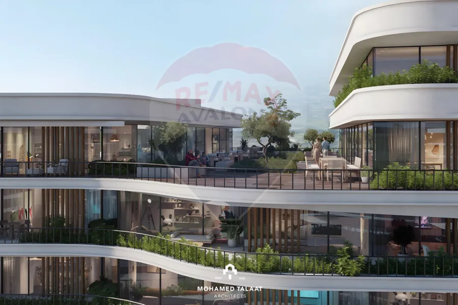 شقة للبيع 128 م سموحة (كومباوند The One)