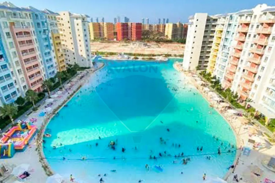 شالية ارضي بجاردن للبيع (سيا لاجون) 70 م