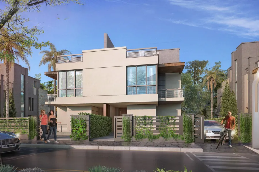 Twin House Villa for sale (Marina 8 - El Alamein) 319 m