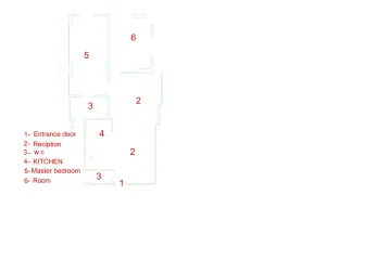 Apartment for sale 110m Ibrahimia (Semi Finished)