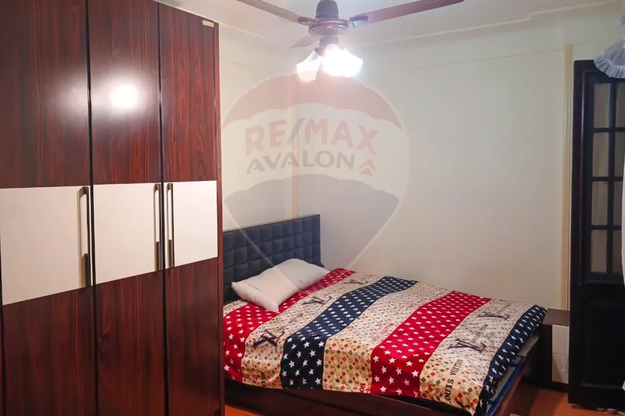 شقة للايجار المفروش 110 م سابا باشا (بجوار مستشفي الكتاركت)