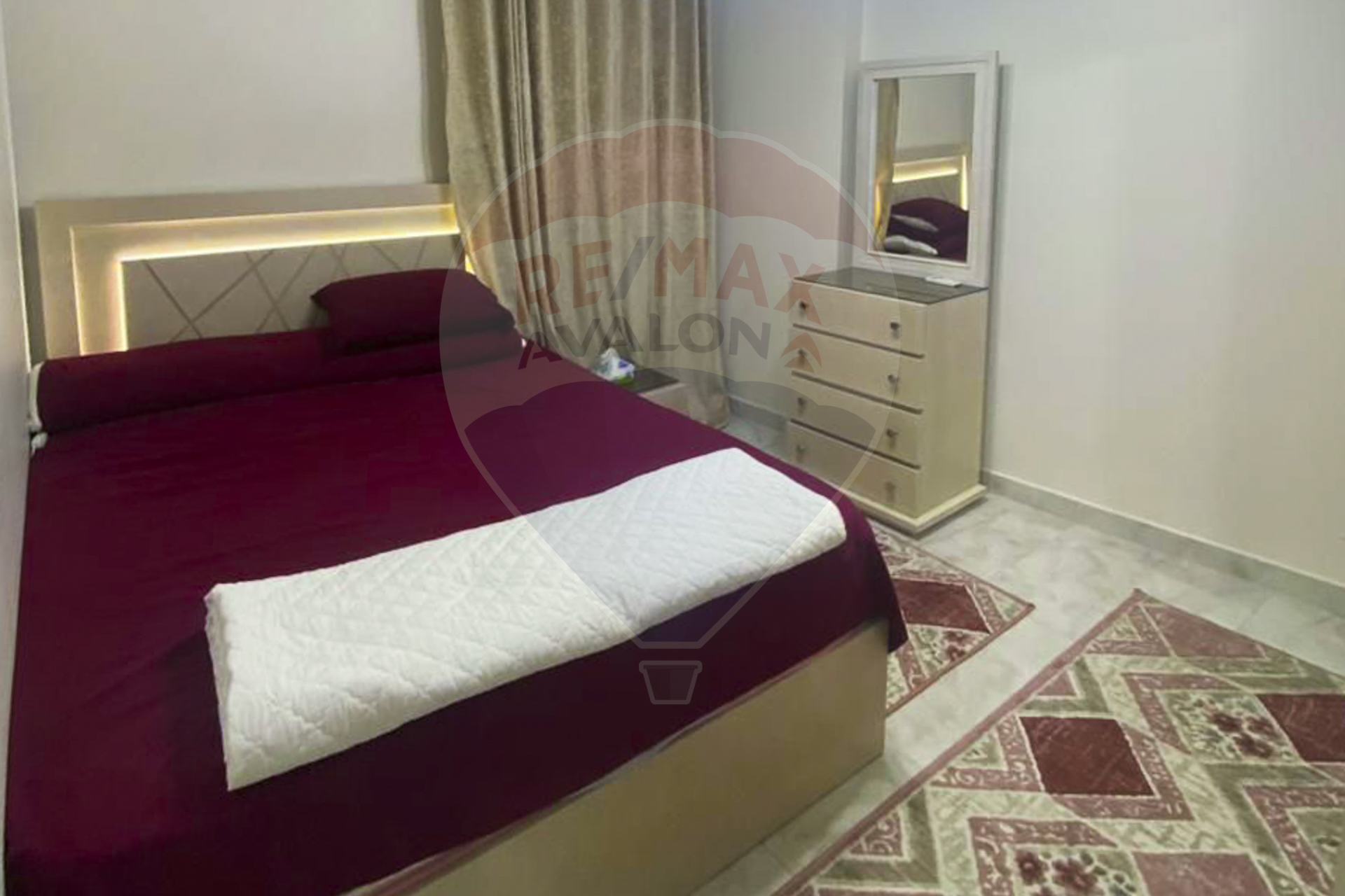 Luxury furnished apartment for rent 130 m Al Shatby (Port said st.)
