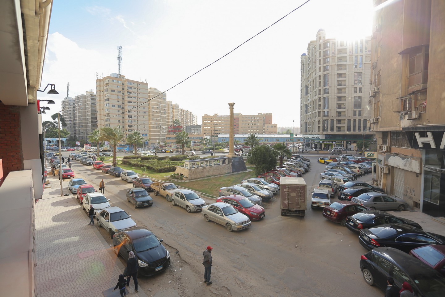 مقر تجارى للبيع 485م سموحة -محيط البنوك والشركات التجارية