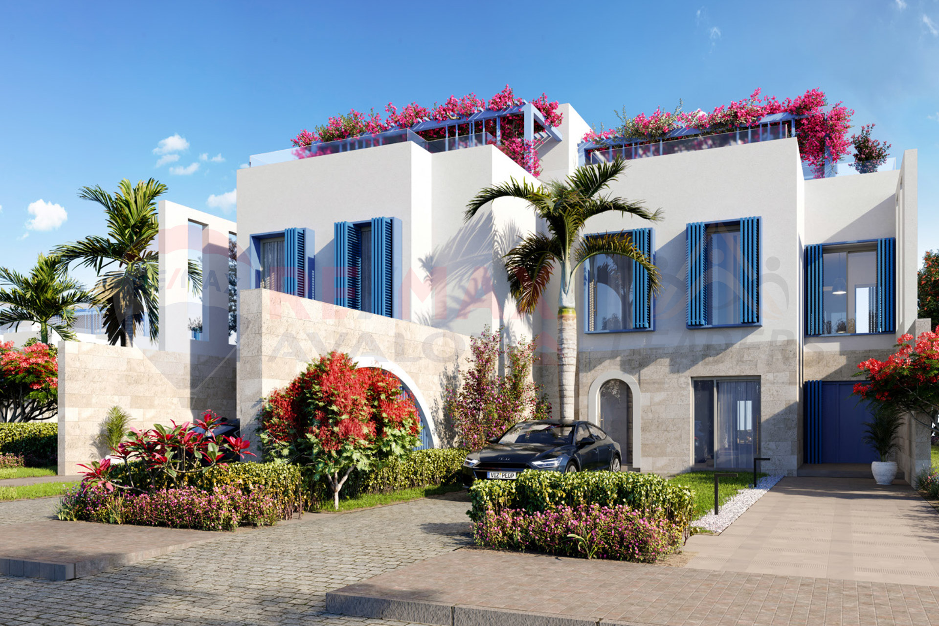Twin house villa for sale (Naia Bay - Ras Al Hekma) 180 m